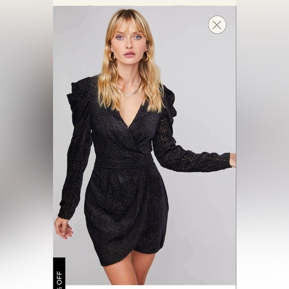 ASTR the Label Stroke of Midnight Beaded Minidress - Picture 4 of 12